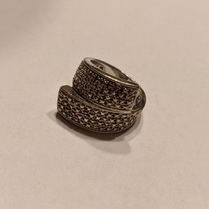 925 Silver Bypass Ring